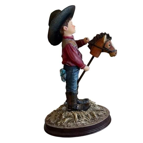 2008 MAMA SAYS DREAM BIG BOY & HORSE DEMDACO KATHY ANDREWS FINCHER - Picture 1 of 15